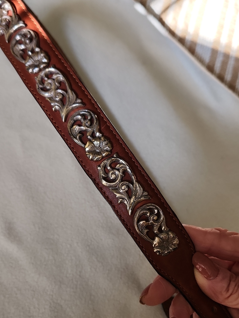 Vintage Tony Lama Belt 30" - Picture 2 of 8